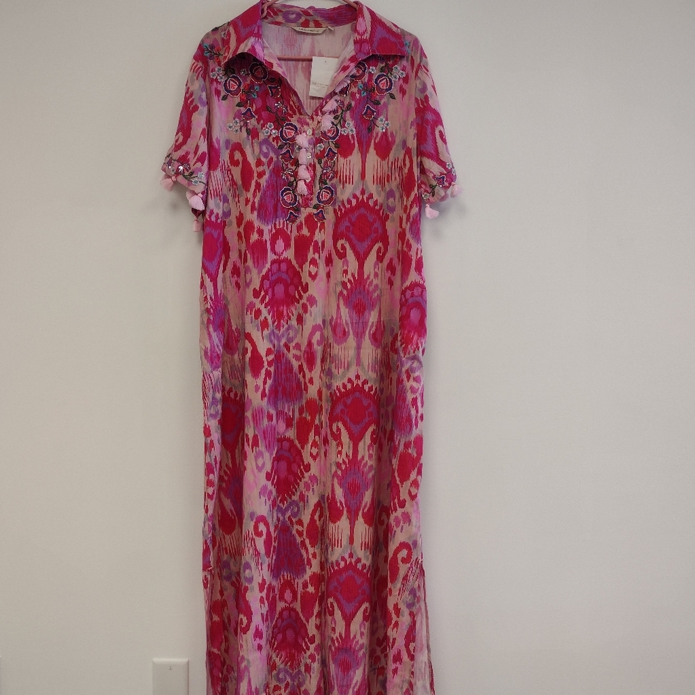 Soft Surroundings Pink Palace Dress